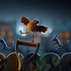 Bronte Carmichael voices titular hero Robin in Netflix and Shaun the Sheep Studio Aardman Animation's new festive movie, Robin Robin.
